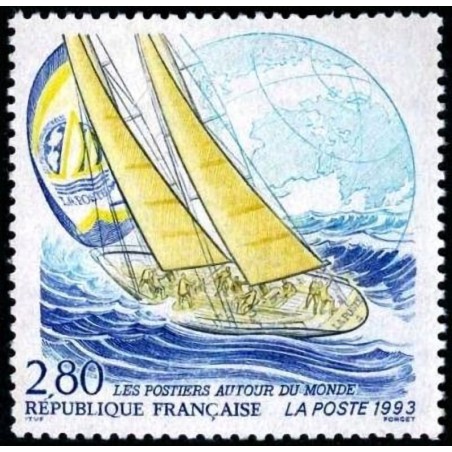 n°2831 2F80 Bateau La Poste