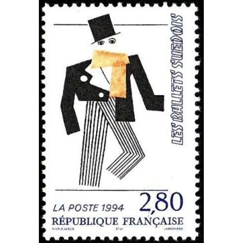 n°2869 2F80 Relations culturelles France-Suède