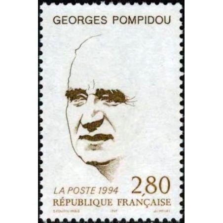 n°2875 2F80 Georges Pompidou