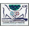 n°2883 4F30 Inauguration du tunnel sous la manche