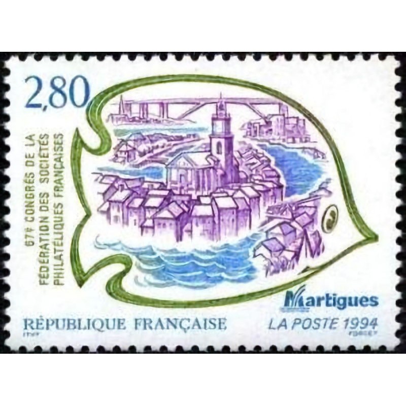 n°2885 2F80 Congrès de la fédération à Martigues