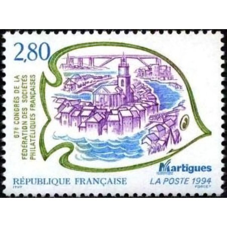 n°2885 2F80 Congrès de la fédération à Martigues
