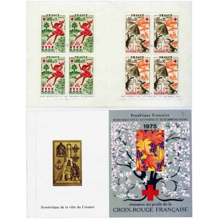 Carnet Croix-Rouge 1975