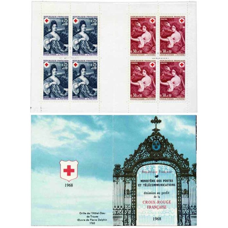 Carnet Croix-Rouge 1968