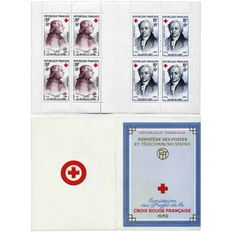 Carnet Croix-Rouge 1959