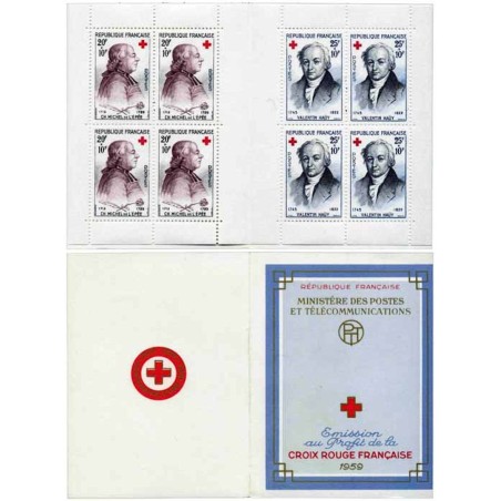 Carnet Croix-Rouge 1959