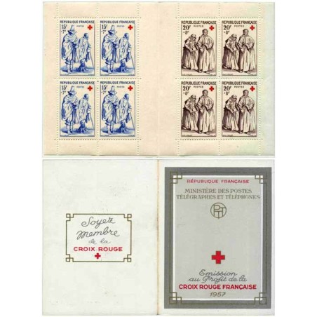 Carnet Croix-Rouge 1957