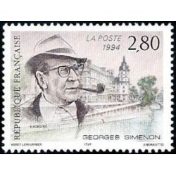 n°2911 2F80 Georges Simenon
