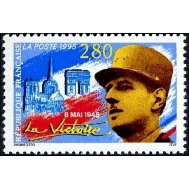 n°2944 2F80 Charles De Gaulle