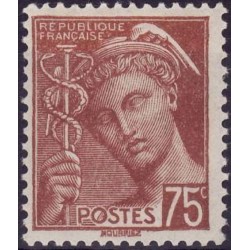 n°416A 75c. type Mercure