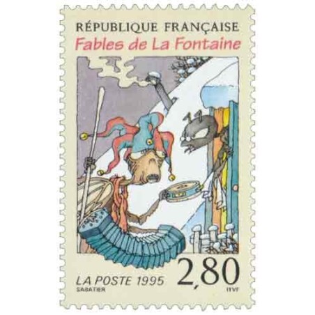 n°2958 2F80 Fables de La Fontaine
