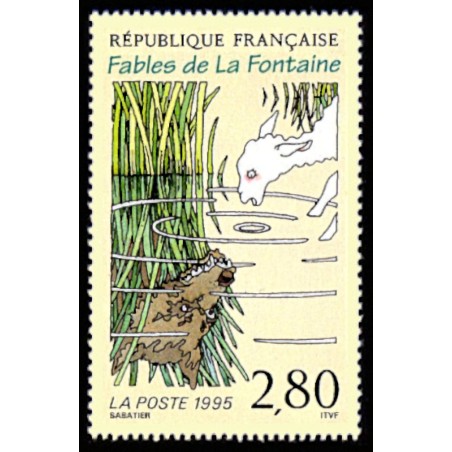 n°2960 2F80 Fables de La Fontaine