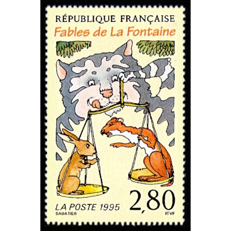 n°2962 2F80 Fables de La Fontaine