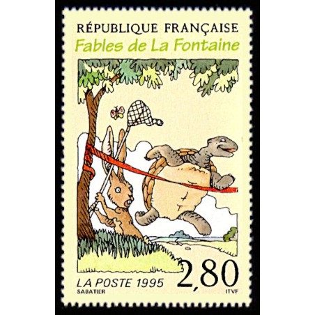 n°2963 2F80 Fables de La Fontaine