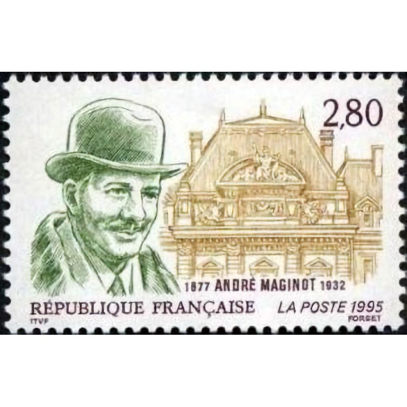 n°2966 2F80 André Maginot