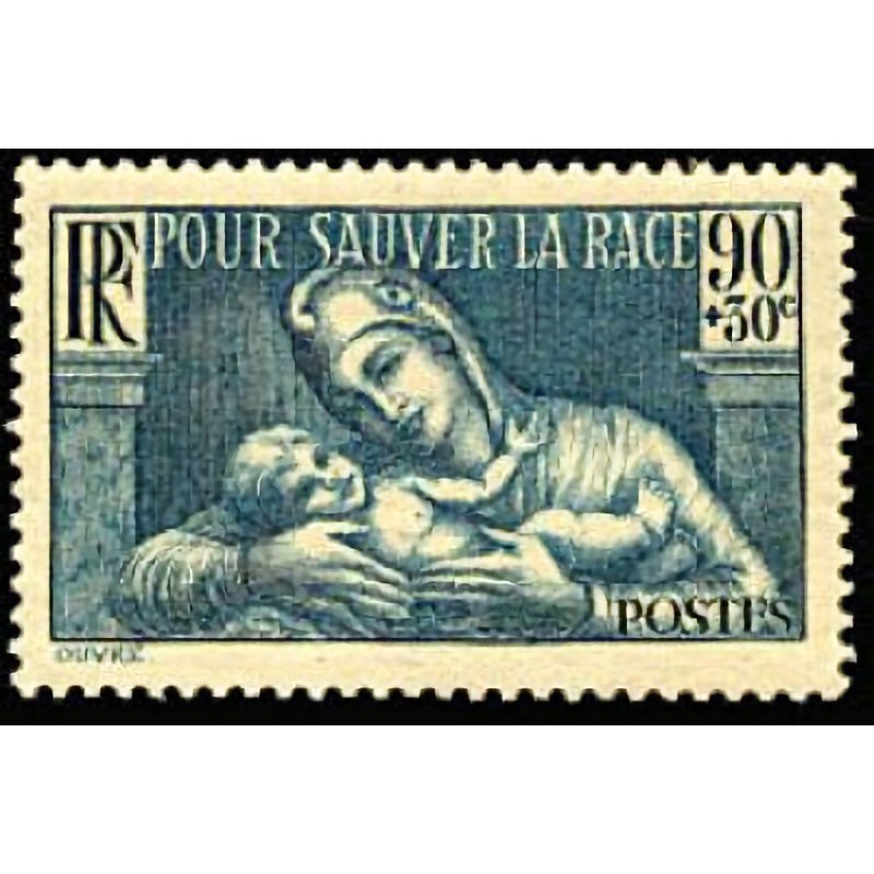 n°419 90c.+30c. Prophylaxie sanitaire et morale