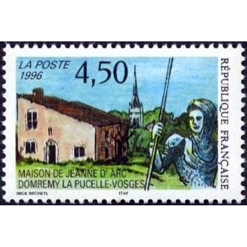 n°3002 4F50 Maison de Jeanne d'Arc à Domremy-la-pucelle