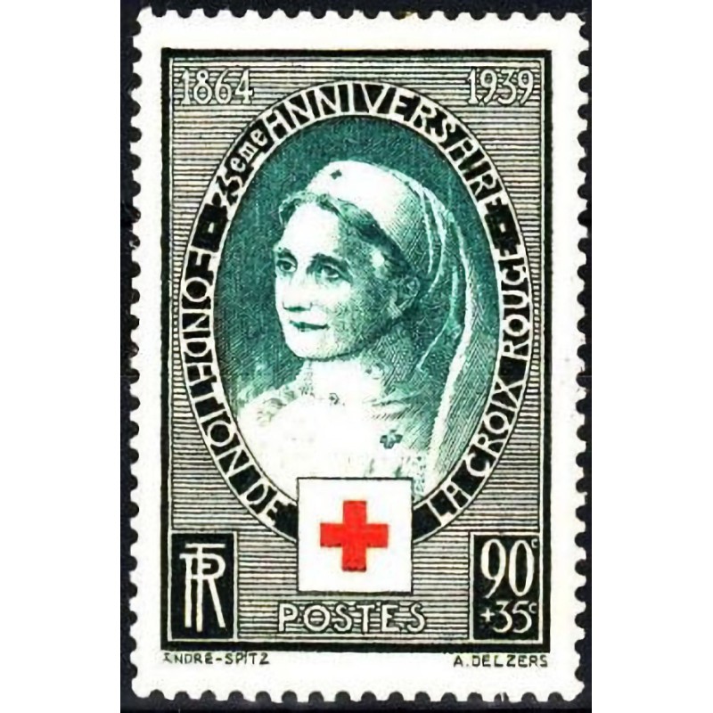 n°422 90c.+35c. Infirmière