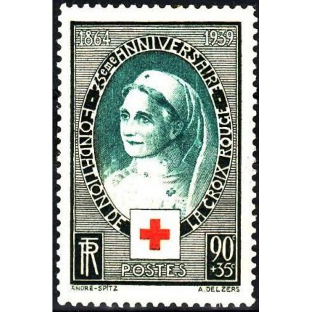 n°422 90c.+35c. Infirmière