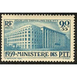 n°424 90c.+35c. Ministère des PTT