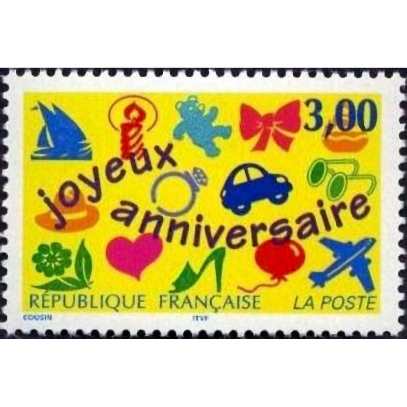 n°3046 3F Joyeux anniversaire