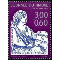 n°3051 3F+0F60 Journée du timbre 1997