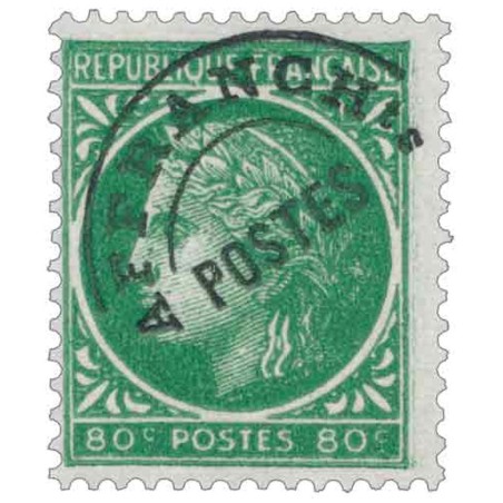 Préo 88 80c Type Mazelin