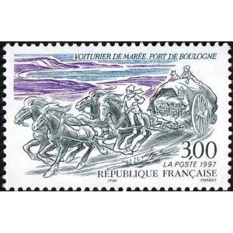 n°3106 3F Voiturier de marée
