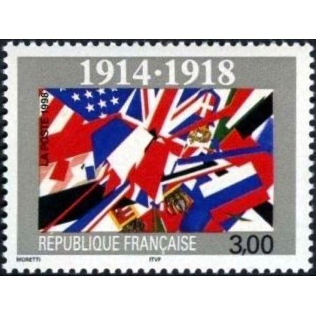n°3196 3F 80e anniversaire de l'armistice