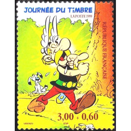 n°3226 3F+0F60 Journée du timbre 1999