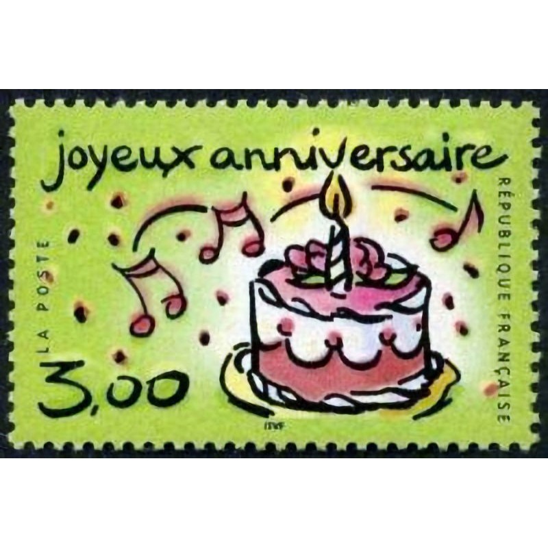 n°3242 3F Joyeux anniversaire