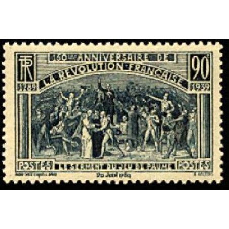 n°444 90c. Serment du jeu de paumen°444 90c. Serment du jeu de paume