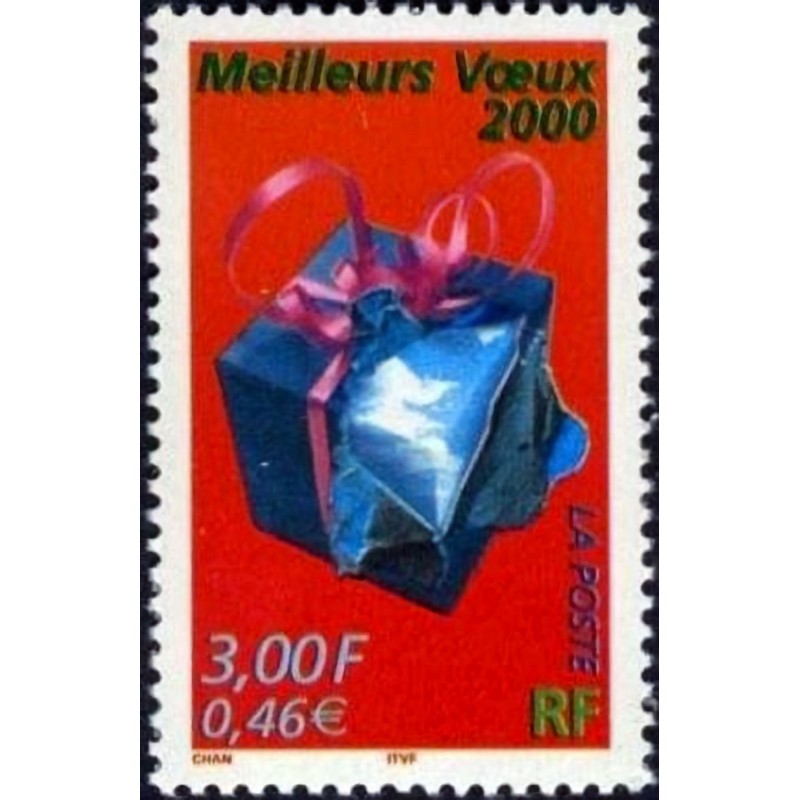 n°3290 3F Meilleurs vœux 2000