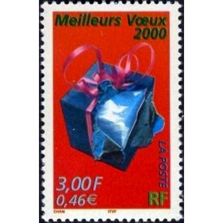 n°3290 3F Meilleurs vœux 2000