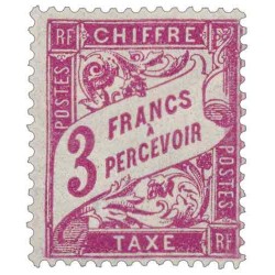 Taxe 42A 3F. type Duval
