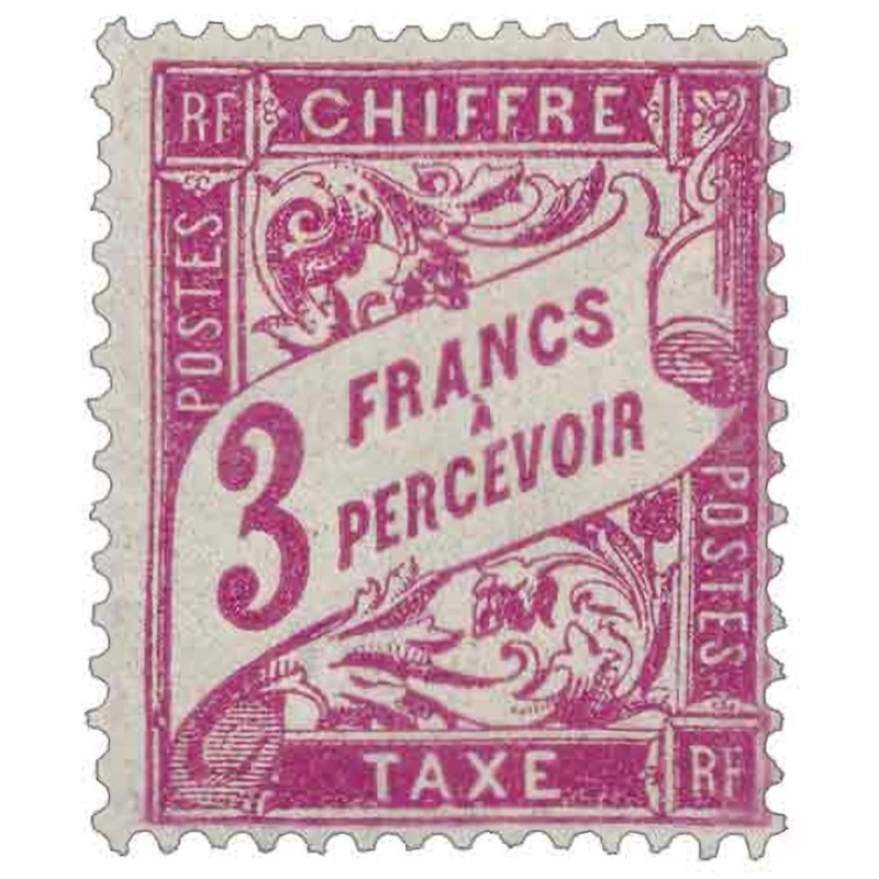 Taxe 42A 3F. type Duval