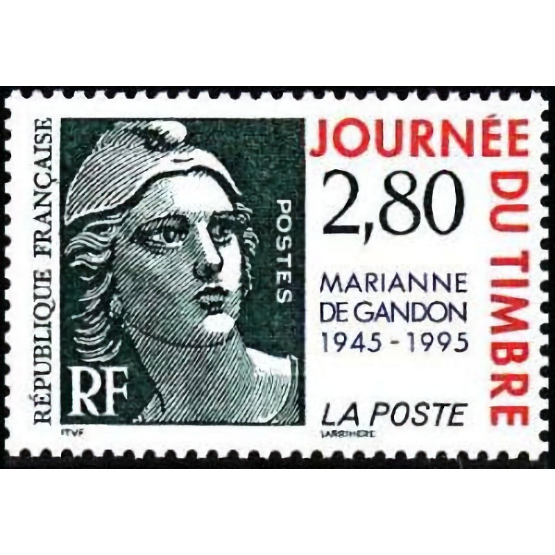 n°2934 2F80 Journée du timbre 1995