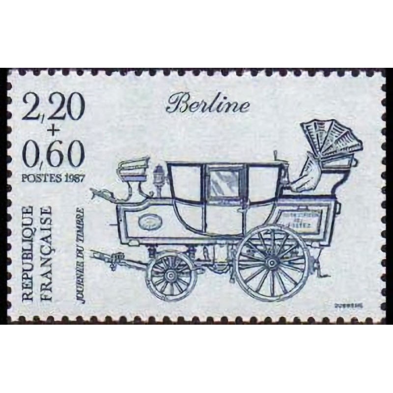 n°2469 2F20+0F60 Journée du timbre 1987