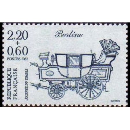 n°2469 2F20+0F60 Journée du timbre 1987