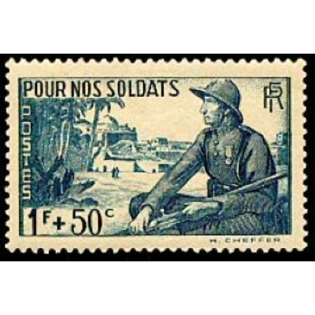 n°452 1F+50c. Soldat