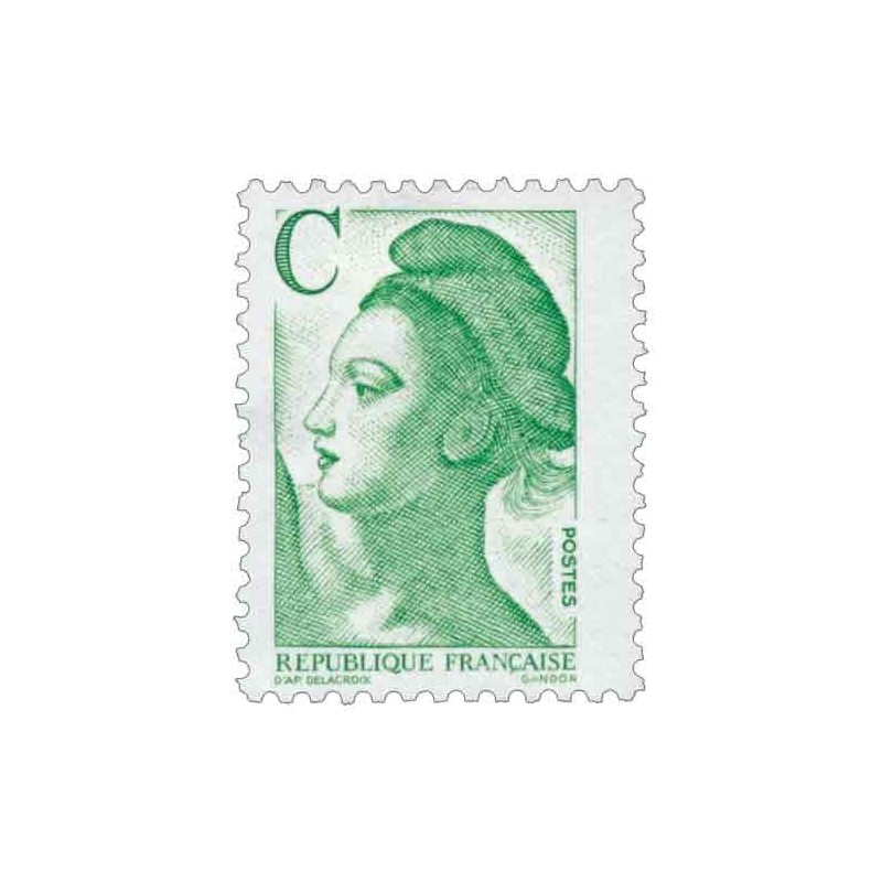 n°2615 "C" vert type liberté
