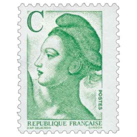n°2615 "C" vert type liberté