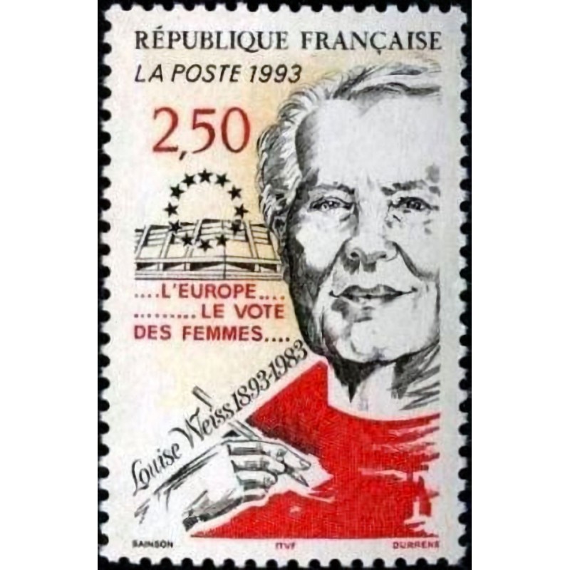 n°2809 2F50 Louise Weiss