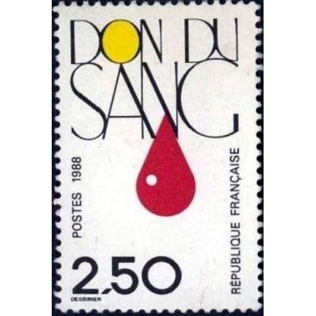 n°2528 2F50 Don du sang