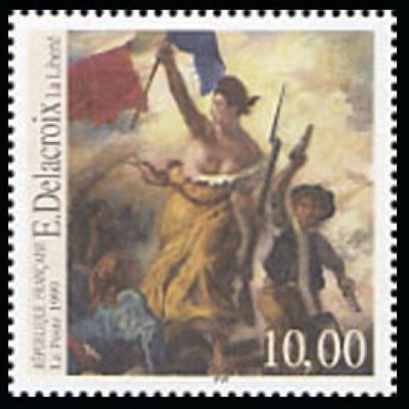n°3236 10F. Eugène Delacroix