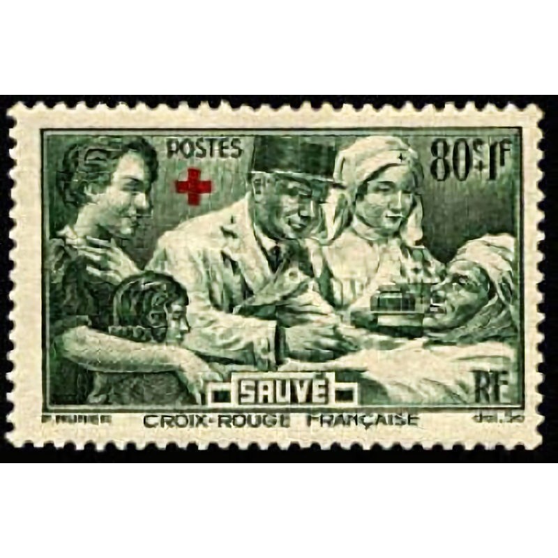 n°459 80c.+1F. Au profit des blessés