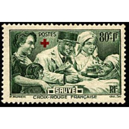 n°459 80c.+1F. Au profit des blessés