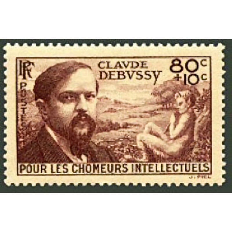 n°462 80c.10c. Claude Debussy