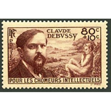 n°462 80c.10c. Claude Debussy