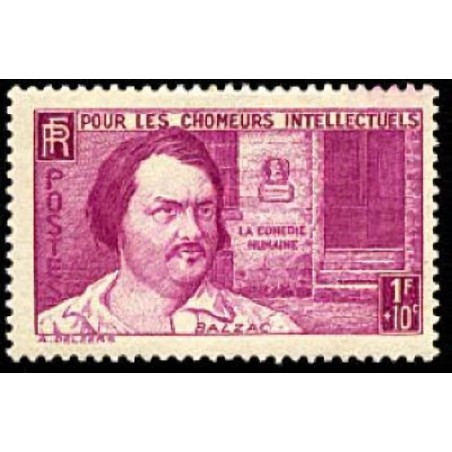 n°463 1F+10c. Honoré de Balzac